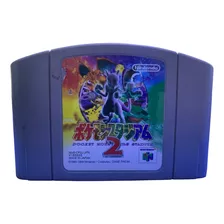 Jogo Pokemon Stadium 2 Original Japonês Somente A Fita