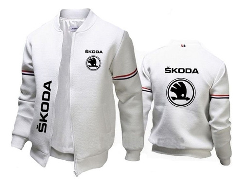 Chamarra De Hombre Con Estampado De Logotipo De Coche Skoda Foto 3