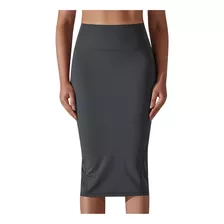 Falda De Cintura Alta Para Mujer E, Casual, Deportiva, Piel