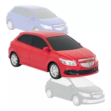 Carrinho De Controle Onix Chevrolet 1:24 Carro Brinquedo Cor Vermelho