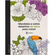 Mandalas E Outros Desenhos Da Selva P/ Colorir Moldes Bordar