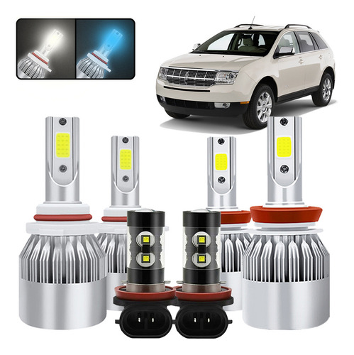 Kit De Focos Led 9005 9006 Para Lincoln Navigator 2003-2006 Lincoln Blackwood