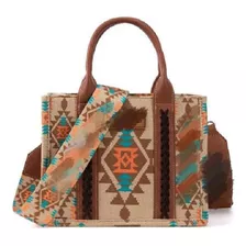 Bolso Estilo Western Vaquero Elegante Con Correa