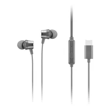 Auriculares Lenovo Usb-c Con Cable Micrófono En Línea