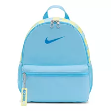 Mini Mochila Para Niños Nike Brasilia Jdi Azul Color Azul Acuario/naranja Láser Claro/azul Foto Talla Unit