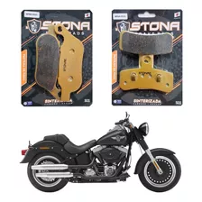 Kit Pastilha De Freio D/t Sinter Harley Fat Boy 1584 Special