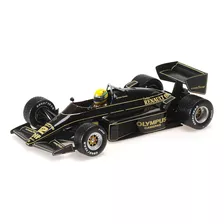 F1 Lotus 98t Primeira Vitória Ayrton Senna 1/18 Minichamps 