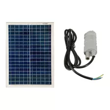 Kit Para Bombeamento D'agua Painel Solar 20w+bomba 12v 600lh