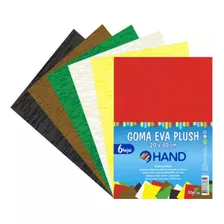 Pack 60 Hojas Goma Eva Plush 20x30cms Colores - Ps