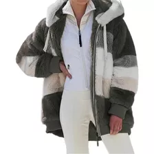 Chaqueta Térmica De Felpa Otoño-invierno Para Mujer