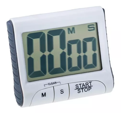 Timer Digital Alarme Cozinha Treino Academia Luta Cronômetro