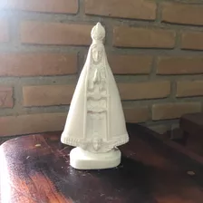 Nossa Senhora Aparecida 20cm Gesso Cru Branca