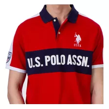 Chemise Us Polo Assn De Pique Con Bloque De Color Talla Xs