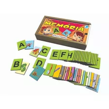 Jogo Da Memória Infantil Letras E Figuras