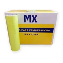 Rollo De Etiquetas Color Para Etiquetadora Fluo X100000 Unid