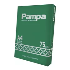 Resma Pampa A4 75 Grs X 10 Unidades Envio Gratis