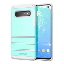 Funda Crave Protectora Para Samsung Galaxy S10 - Verde Me...