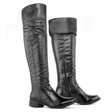 Bota Feminina Over The Knee Montaria Cano Longo Galocha Luxo