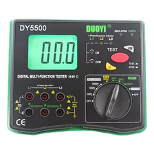 Medidor De Resistencia Multifuncional Digital Duoyi Dy5500 V