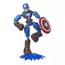  Bend And Flex - Marvel - Vingadores - Capitão América