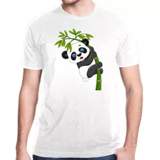 Camiseta Estampa Animais Urso Panda Fofo 90