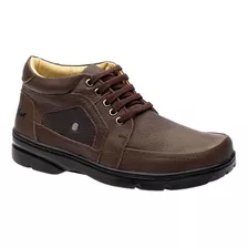 Bota Doctor Shoes Esp Couro Graxo 8922 Marrom