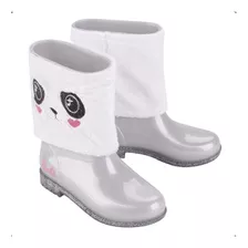 Bota Infantil Feminina Galocha Barbie Heart 22930 Grendene