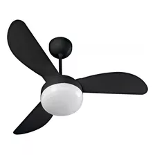 Ventilador De Teto Ventisol Fênix Black 3 Pás Plástico Preto Cor Da Estrutura Preto Diâmetro 96 Cm Voltagem 110v