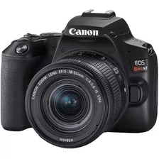 Câmera Digital Canon Eos Rebel Sl3 Dslr Com Lente 18-55mm