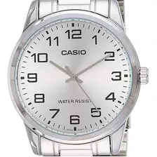 Relógio Casio Masculino Collection Prata Mtp-v001d-7budf