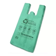 Sacola Plastica Verde 48x55 C/500un Biodegradavel