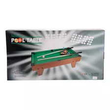 Mesa De Pool Madera En Caja 37x70cm Ploppy 368817