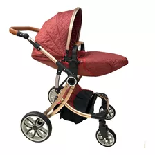 Carreola De Bebé Ultra Premium Plegable 2 En 1 Europea