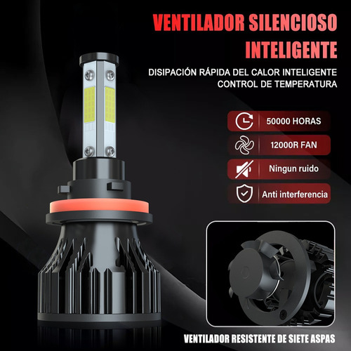 Kit De Focos Led De 4 Lados Para Chevrolet Uplander 2005-09 Foto 5