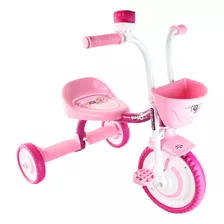 Triciclo Motoca Infantil Menina You3girl Rosa Nathor Passeio