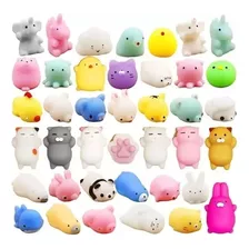 Pack 25 Mini Figuras Squishy Antiestres Sorpresa Cumpleaños