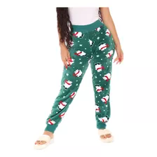 Moda Feminina, Estampa De Natal, Pijamas, Calças De Pelúcia