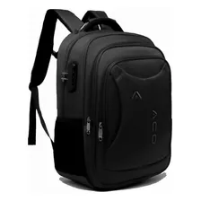 Mochila Notebook Facul/escolar Saida P/fone E Usb Imperm