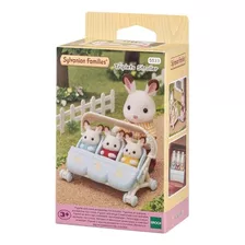 Triplets Stroller 5533 Sylvanian Families Carrito Trillizos