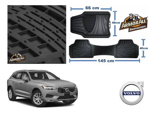 Tapetes Uso Rudo + Cajuela Volvo Xc60 2018 A 2021 Armor All Foto 2