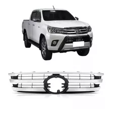 Grade Radiador Dianteira Hilux 2016 2017 2018 Cromada