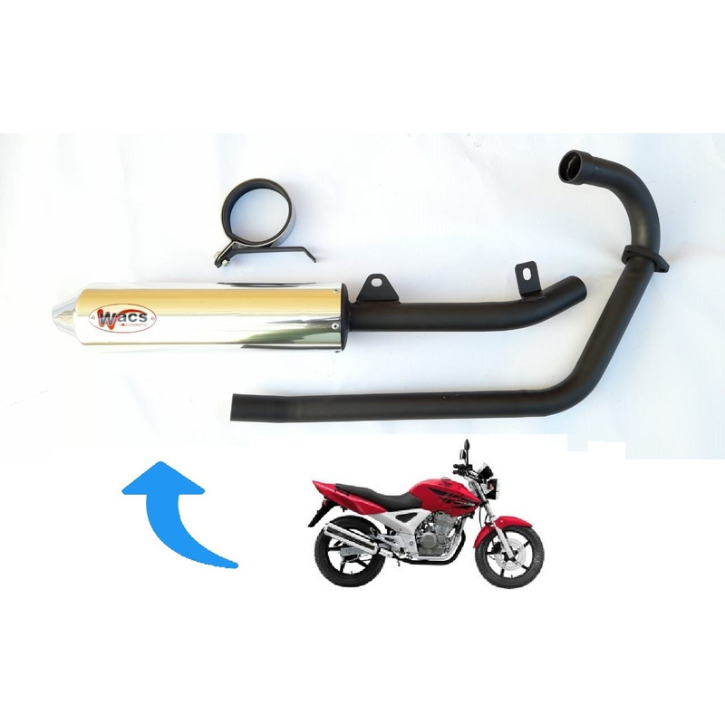 Escapamento CBX 250 Twister W1P Wacs