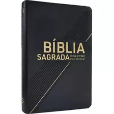 Bíblia Sagrada | Nvi | Letra Grande | Capa Preta Luxo