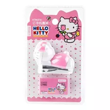 Engrapadora Hello Kitty Con Quita Grapas Sanrio (con Grapas)