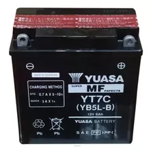 Batería Yuasa Yt7 C Libre Mantenimiento.largo. :11.5 Cm.