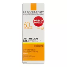 Protetor Solar Xl-protect Facial Fps 60 La Roche-posay Anthelios Caixa 40g