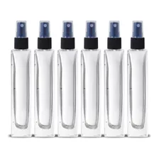 30 Vidros Para Perfume Torre 50ml C/ Válvula Spray Preta