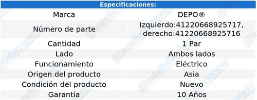 2 Faros Delanteros Depo Mercedes-benz C320 Del 2001 Al 2002 Foto 4