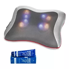 Almofada Encosto Massageador Shiatsu Pillow Bivolt