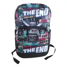 Mochila Escolar Minecraft Creeper